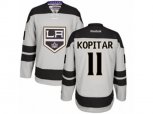 Los Angeles Kings #11 Anze Kopitar Authentic Gray Alternate NHL Jersey