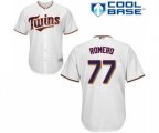 Minnesota Twins Fernando Romero Replica White Home Cool Base Baseball Player Jersey