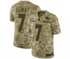 Denver Broncos #7 John Elway Limited Camo 2018 Salute to Service NFL Jersey