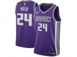 Sacramento Kings #24 Buddy Hield Purple NBA Swingman Icon Edition Jersey