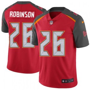Tampa Bay Buccaneers #26 Josh Robinson Red Team Color Vapor Untouchable Limited Player NFL Jersey