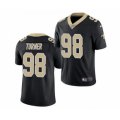 New Orleans Saints #98 Payton Turner 2021 Football Draft Black Limited Jersey
