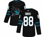 Adidas San Jose Sharks #88 Brent Burns Premier Black Alternate NHL Jersey