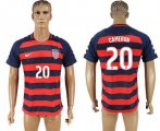 USA 20 CAMERON 2017 CONCACAF Gold Cup Away Thailand Soccer Jersey