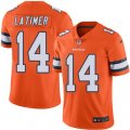 Denver Broncos #14 Cody Latimer Limited Orange Rush Vapor Untouchable NFL Jersey