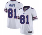 Buffalo Bills #81 Tyler Kroft White Vapor Untouchable Limited Player Football Jersey