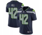 Seattle Seahawks #42 Delano Hill Navy Blue Team Color Vapor Untouchable Limited Player Football Jersey