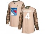 New York Rangers #4 Ron Greschner Camo Authentic Veterans Day Stitched NHL Jersey