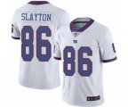 New York Giants #86 Darius Slayton Limited White Rush Vapor Untouchable Football Jersey