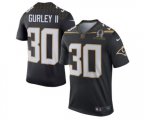 Los Angeles Rams #30 Todd Gurley Elite Black Team Irvin 2016 Pro Bowl Football Jersey