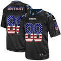 Dallas Cowboys #88 Dez Bryant Elite Black USA Flag Fashion NFL Jersey