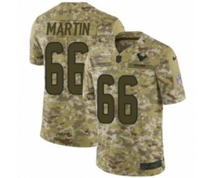 Houston Texans #66 Nick Martin Limited Camo 2018 Salute to Service NFL Jersey