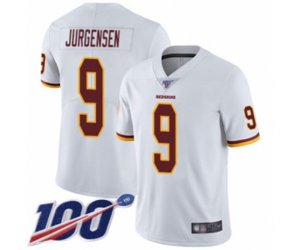 Washington Redskins #9 Sonny Jurgensen White Vapor Untouchable Limited Player 100th Season Football Jersey