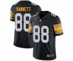 Pittsburgh Steelers #88 Nick Vannett Black Alternate Vapor Untouchable Limited Player Football Jersey