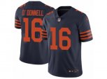 Chicago Bears #16 Pat O'Donnell Vapor Untouchable Limited Navy Blue 1940s Throwback Alternate NFL Jersey