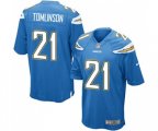 Los Angeles Chargers #21 LaDainian Tomlinson Game Electric Blue Alternate Football Jersey