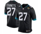 Jacksonville Jaguars #27 Leonard Fournette Game Teal Black Team Color Football Jersey