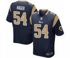 Los Angeles Rams #54 Bryce Hager Game Navy Blue Team Color Football Jersey