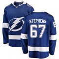 Tampa Bay Lightning #67 Mitchell Stephens Fanatics Branded Blue Home Breakaway NHL Jersey