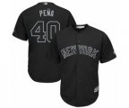 New York Yankees #40 Luis Severino Pena Authentic Black 2019 Players Weekend Baseball Jersey