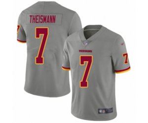 Washington Redskins #7 Joe Theismann Limited Gray Inverted Legend Football Jersey
