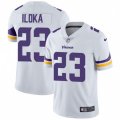 Minnesota Vikings #23 George Iloka White Vapor Untouchable Limited Player NFL Jersey