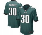 Philadelphia Eagles #30 Corey Clement Game Midnight Green Team Color Football Jersey