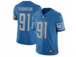 Detroit Lions #91 A'Shawn Robinson Vapor Untouchable Limited Light Blue Team Color NFL Jersey