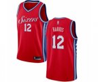 Philadelphia 76ers #12 Tobias Harris Swingman Red Basketball Jersey Statement Edition