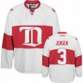 Detroit Red Wings #3 Nick Jensen Premier White Third NHL Jersey