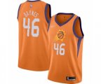Phoenix Suns #46 Aron Baynes Swingman Orange Finished Basketball Jersey - Statement Edition