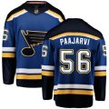 St. Louis Blues #56 Magnus Paajarvi Fanatics Branded Royal Blue Home Breakaway NHL Jersey