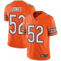 Chicago Bears #52 Christian Jones Limited Orange Rush Vapor Untouchable NFL Jersey