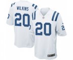 Indianapolis Colts #20 Jordan Wilkins Game White Football Jersey