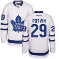 Toronto Maple Leafs #29 Felix Potvin Authentic White Away NHL Jersey