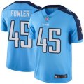 Tennessee Titans #45 Jalston Fowler Limited Light Blue Rush Vapor Untouchable NFL Jersey