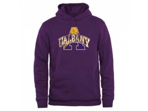 Albany Great Danes Big & Tall Classic Primary Pullover Hoodie Purple