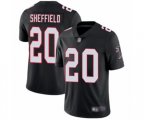 Atlanta Falcons #20 Kendall Sheffield Black Alternate Vapor Untouchable Limited Player Football Jersey