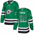 Dallas Stars #12 Radek Faksa Authentic Green Drift Fashion NHL Jersey