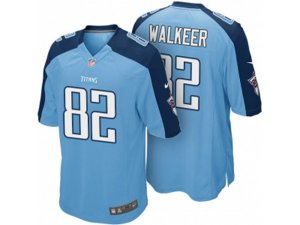Tennessee Titans #82 Delanie Walkeer Blue Color Rush Limited Jersey