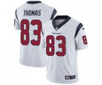 Houston Texans #83 Jordan Thomas White Vapor Untouchable Limited Player Football Jersey