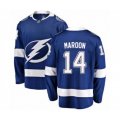 Tampa Bay Lightning #14 Patrick Maroon Fanatics Branded Blue Home Breakaway Hockey Jersey