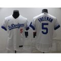Nike Los Angeles Dodgers #5 Freddie Freeman White City Player Jersey