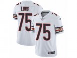 Chicago Bears #75 Kyle Long Vapor Untouchable Limited White NFL Jersey