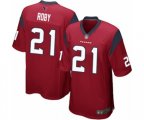 Houston Texans #21 Bradley Roby Game Red Alternate Football Jersey