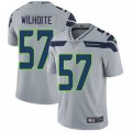 Seattle Seahawks #57 Michael Wilhoite Grey Alternate Vapor Untouchable Limited Player NFL Jersey