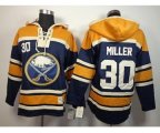 nhl jerseys buffalo sabres #30 miller blue-yellow[pullover hooded sweatshirt]