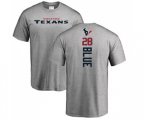 Houston Texans #28 Alfred Blue Ash Backer T-Shirt