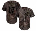 Chicago Cubs #17 Mark Grace Authentic Camo Realtree Collection Flex Base MLB Jersey