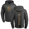 Vegas Golden Knights #40 Ryan Carpenter Charcoal One Color Backer Pullover Hoodie